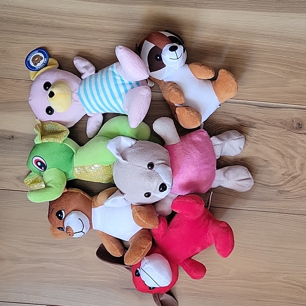 *3/$15*  6 - A&A Global Industries stuffed animals!